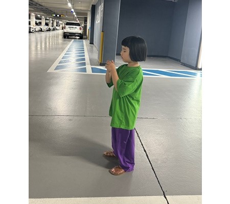 오버반팔t [3color]