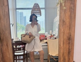 V넥썸머루즈가디건 [3color]