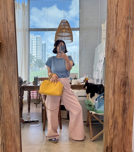 딸기와이드부츠컷 [3color]