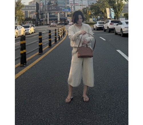 버뮤다 니트set [2color]