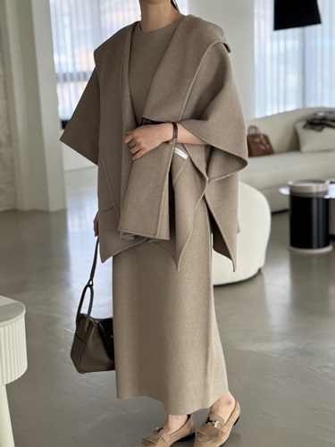 후드케이프핸드메이드