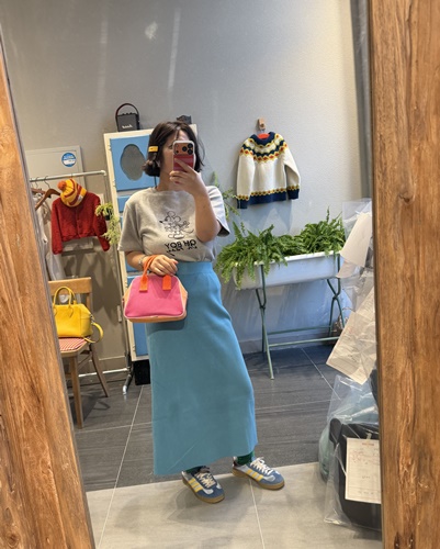 미키정품기모반팔t