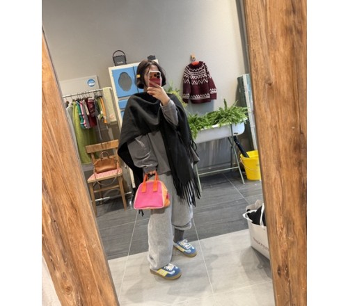 캐시머플러숄케이프