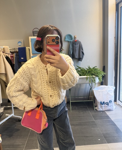 기본핸드메이드가디건