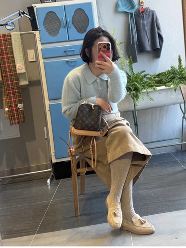 핀턱기모골덴p [2color]