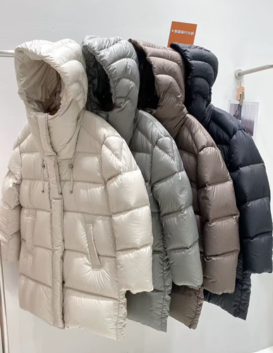 메이드오리털후드패딩