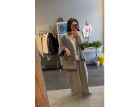 로우케이프니트가디건