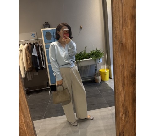 바스락 9부 팬츠 [2cilor]