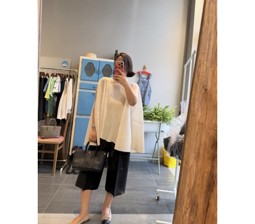 플리츠5.6부팬츠