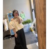 제니오프숄더퍼프블라