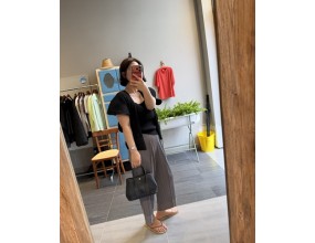 플리츠모던 7부팬츠
