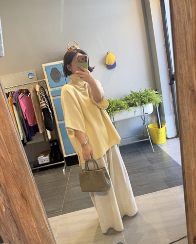 니트하프케이프핏