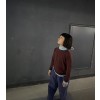 배색반폴라t